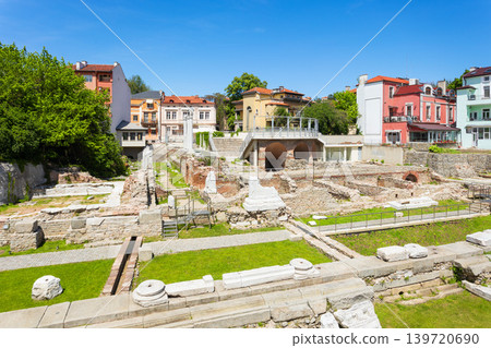 The Roman forum of Philippopolis in Plovdiv 139720690