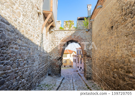 Hisar Kapia Gate in Plovdiv city centre Hisar Kapia Gate in Plovdiv city centre 139720705
