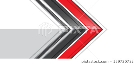 Abstract red gray arrow white blank space design modern futuristic background vector Abstract red gray arrow white blank space design modern futuristic background vector 139720752
