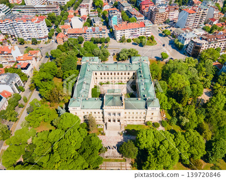 Varna Archaeological Museum aerial panoramic view, Bulgaria Varna Archaeological Museum aerial panoramic view, Bulgaria 139720846