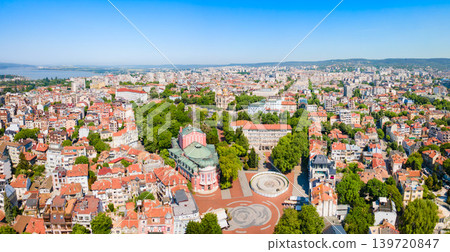 Varna Opera Thetre aerial panoramic view in Bulgaria Varna Opera Thetre aerial panoramic view in Bulgaria 139720847