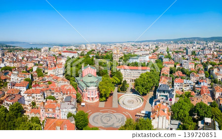 Varna Opera Thetre aerial panoramic view in Bulgaria Varna Opera Thetre aerial panoramic view in Bulgaria 139720851
