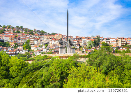 Assen Dynasty Monument in Veliko Tarnovo, Bulgaria Assen Dynasty Monument in Veliko Tarnovo, Bulgaria 139720861