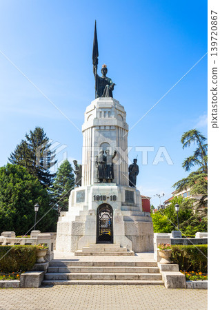 Monument of Mother Bulgaria in Veliko Tarnovo, Bulgaria Monument of Mother Bulgaria in Veliko Tarnovo, Bulgaria 139720867