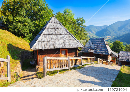 Drvengrad ethno village or Kustendorf in Mokra Gora, Serbia Drvengrad ethno village or Kustendorf in Mokra Gora, Serbia 139721004