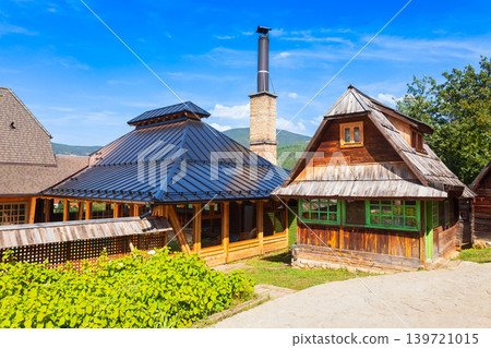 Drvengrad ethno village or Kustendorf in Mokra Gora, Serbia Drvengrad ethno village or Kustendorf in Mokra Gora, Serbia 139721015