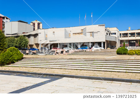 National Theatre or Narodno Pozoriste in Uzice city, Serbia 139721025