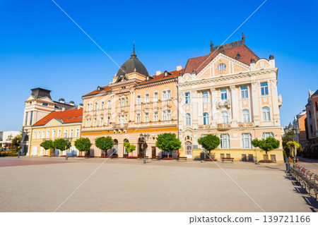 Panoramic view of Freedom Square in Novi Sad, Serbia Panoramic view of Freedom Square in Novi Sad, Serbia 139721166