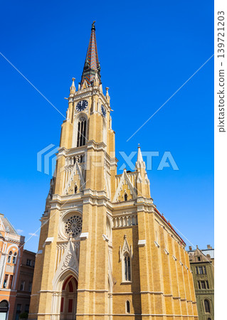 Name of Mary Church at Freedom Square in Novi Sad, Serbia Name of Mary Church at Freedom Square in Novi Sad, Serbia 139721203