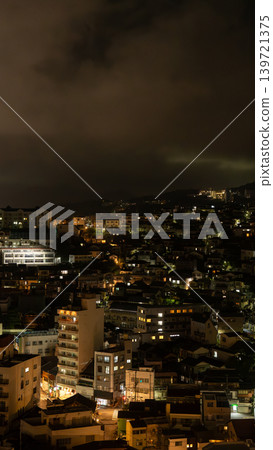 Night view from Glover Road in Nagasaki Prefecture Night view from Glover Road in Nagasaki Prefecture 139721375