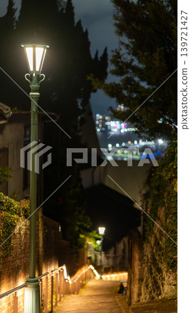 Night view from Kinenzaka in Nagasaki Prefecture Night view from Kinenzaka in Nagasaki Prefecture 139721427