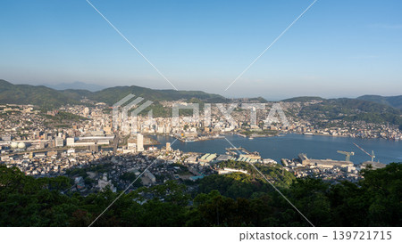 View from Mt. Inasa in Nagasaki Prefecture View from Mt. Inasa in Nagasaki Prefecture 139721715