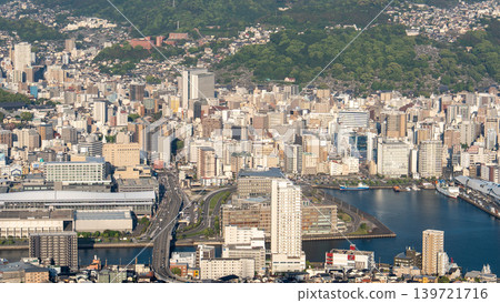 View from Mt. Inasa in Nagasaki Prefecture 139721716
