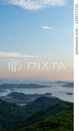 View from Mt. Inasa in Nagasaki Prefecture View from Mt. Inasa in Nagasaki Prefecture 139721728