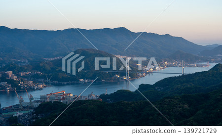 View from Mt. Inasa in Nagasaki Prefecture View from Mt. Inasa in Nagasaki Prefecture 139721729