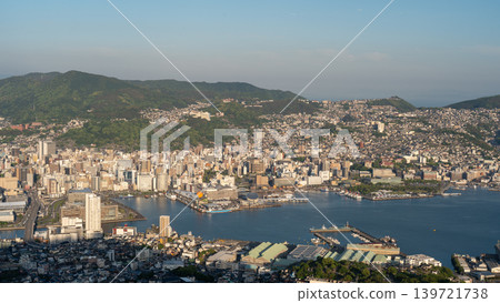 View from Mt. Inasa in Nagasaki Prefecture View from Mt. Inasa in Nagasaki Prefecture 139721738