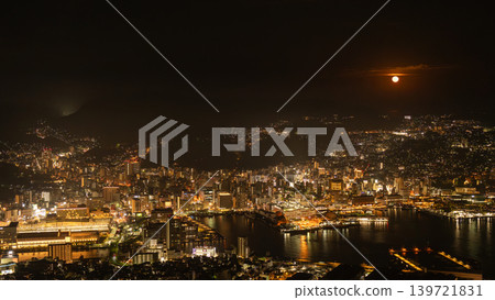 Night view from Mt. Inasa in Nagasaki Prefecture 139721831