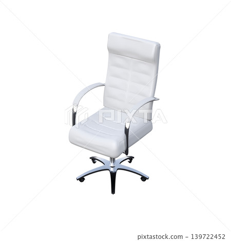 office chair isolate on a transparent background, interior furniture, 3D illustration, cg render office chair isolate on a transparent background, interior furniture, 3D illustration, cg render 139722452