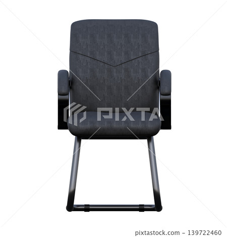 office chair isolate on a transparent background, interior furniture, 3D illustration, cg render office chair isolate on a transparent background, interior furniture, 3D illustration, cg render 139722460