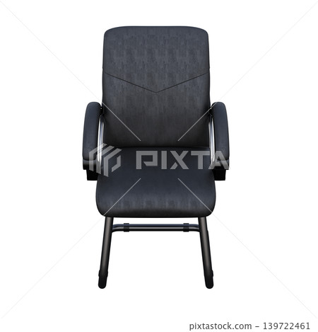 office chair isolate on a transparent background, interior furniture, 3D illustration, cg render office chair isolate on a transparent background, interior furniture, 3D illustration, cg render 139722461