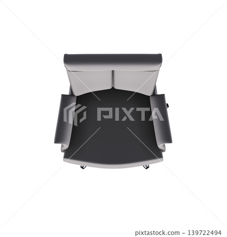 office chair isolate on a transparent background, interior furniture, 3D illustration, cg render office chair isolate on a transparent background, interior furniture, 3D illustration, cg render 139722494