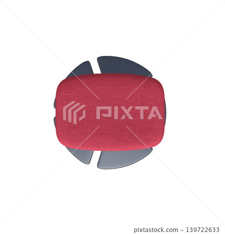 office chair isolate on a transparent background, interior furniture, 3D illustration, cg render office chair isolate on a transparent background, interior furniture, 3D illustration, cg render 139722633