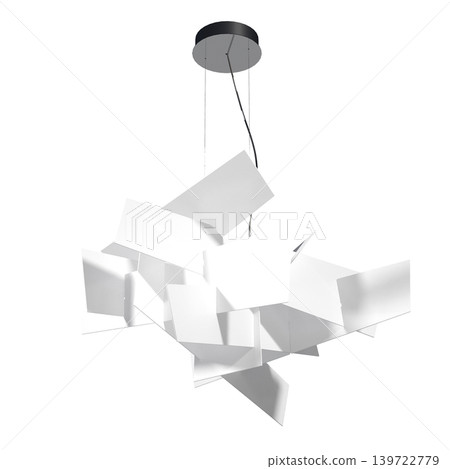chandelier on the ceiling isolated on transparent background, hanging lamp, pendant light, 3D illustration, cg render chandelier on the ceiling isolated on transparent background, hanging lamp, pendant light, 3D illustration, cg render 139722779