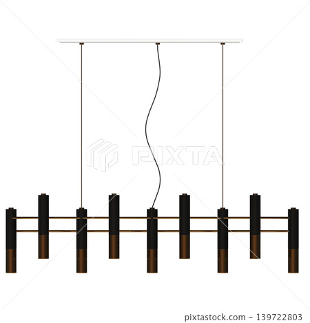 chandelier on the ceiling isolated on transparent background, hanging lamp, pendant light, 3D illustration, cg render chandelier on the ceiling isolated on transparent background, hanging lamp, pendant light, 3D illustration, cg render 139722803