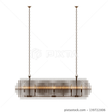 chandelier on the ceiling isolated on transparent background, hanging lamp, pendant light, 3D illustration, cg render chandelier on the ceiling isolated on transparent background, hanging lamp, pendant light, 3D illustration, cg render 139722806