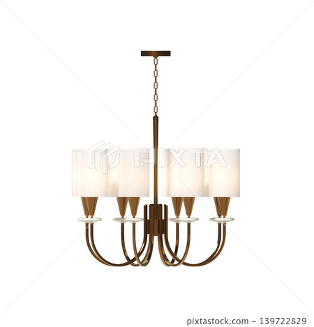 chandelier on the ceiling isolated on transparent background, hanging lamp, pendant light, 3D illustration, cg render chandelier on the ceiling isolated on transparent background, hanging lamp, pendant light, 3D illustration, cg render 139722829