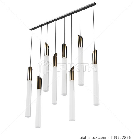 chandelier on the ceiling isolated on transparent background, hanging lamp, pendant light, 3D illustration, cg render chandelier on the ceiling isolated on transparent background, hanging lamp, pendant light, 3D illustration, cg render 139722836