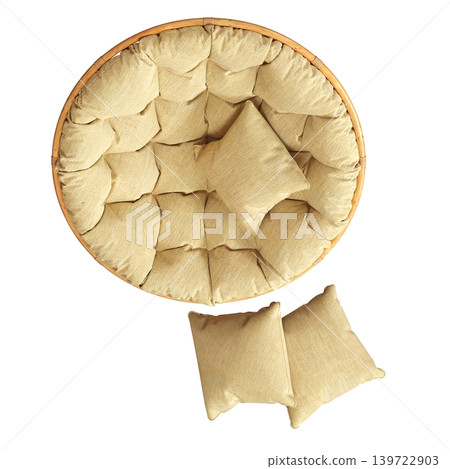 armchair isolate on a transparent background, comfortable furniture for home interior, 3D illustration, cg render armchair isolate on a transparent background, comfortable furniture for home interior, 3D illustration, cg render 139722903