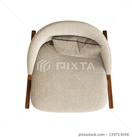 armchair isolate on a transparent background, comfortable furniture for home interior, 3D illustration, cg render armchair isolate on a transparent background, comfortable furniture for home interior, 3D illustration, cg render 139723048
