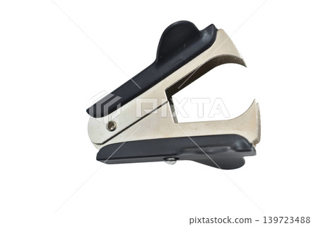 Universal black staple remover. 139723488