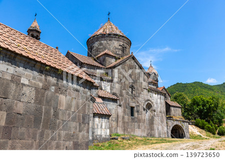 Haghpat Monastery, also known as Haghpatavank, Armenia. Medieval stone monastery Haghpat Monastery, also known as Haghpatavank, Armenia. Medieval stone monastery 139723650