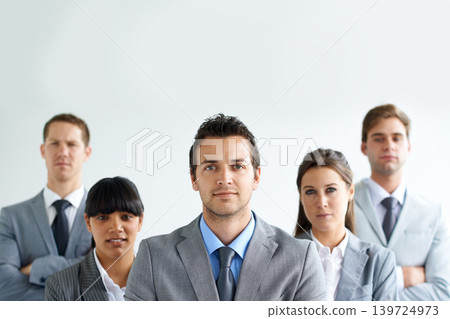 Team leader, management and professional portrait people, group or company consultant for law firm support. Service experience, mockup space wall and face of corporate attorney for business advisory Team leader, management and professional portrait people, group or company consultant for law firm support. Service experience, mockup space wall and face of corporate attorney for business advisory 139724973