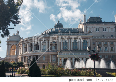 Grand Opera House with Fountains 139725428