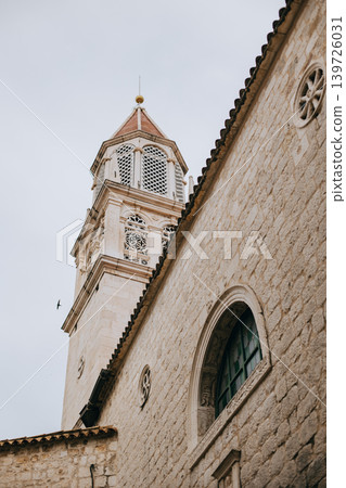 Amazing view of Trogir old town, Croatia. Travel destination in Croatia. Amazing view of Trogir old town, Croatia. Travel destination in Croatia. 139726031