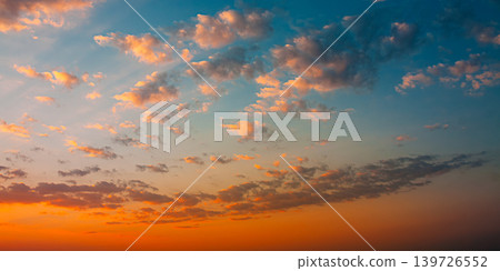 Sunset Sunrise Sky Background Natural Bright Dramatic Dawn Yellow And Sunset Sunrise Sky Background Natural Bright Dramatic Dawn Yellow And 139726552