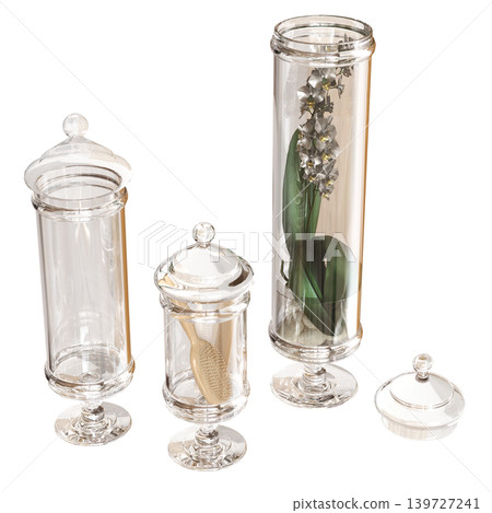 Bathroom accessories isolated on transparent background, bidet, 3D illustration, cg render Bathroom accessories isolated on transparent background, bidet, 3D illustration, cg render 139727241