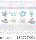 適合夏季的可愛刺繡布料 139727451
