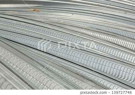 Metal sheets with texture 139727746