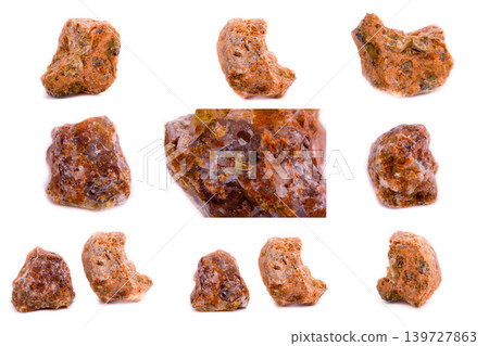 Collection of stone mineral Opal 139727863