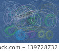 Abstract Swirls on Blue Texture A Versatile Background for Creative Projects and Designs 139728732