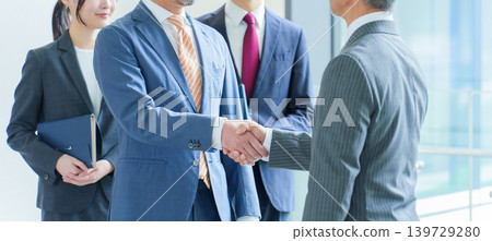 商業握手合作協議 139729280