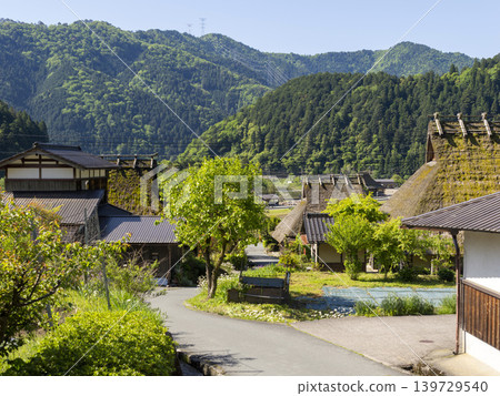 Street scene in Miyama Kayabuki Village Street scene in Miyama Kayabuki Village 139729540