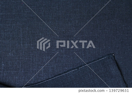 black hemp viscose natural fabric cloth color, sackcloth rough texture of textile black hemp viscose natural fabric cloth color, sackcloth rough texture of textile 139729631