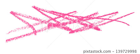 purple pencil strokes isolated on transparent background 139729998