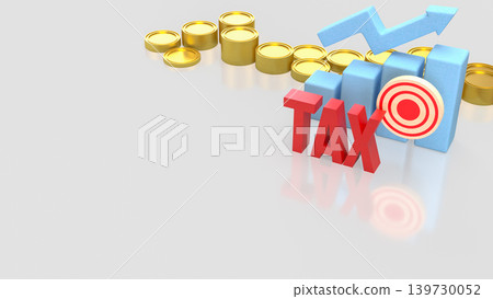 Strategic Tax Growth Planning 3d render. Strategic Tax Growth Planning 3d render. 139730052