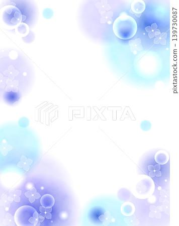 Hydrangea soft frame background 139730087